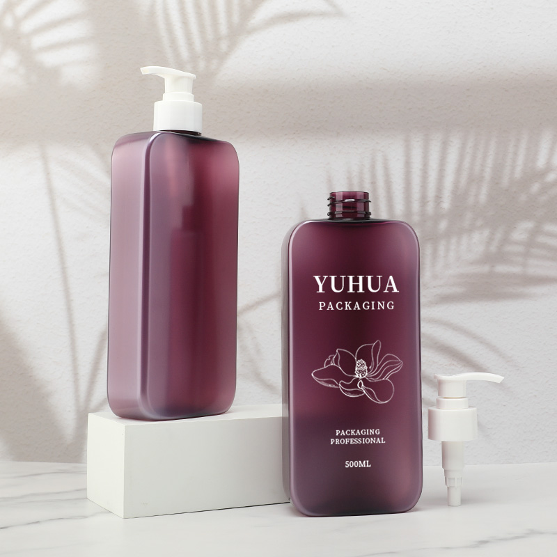 500ML身体乳沐浴露四方瓶-公司产品 - 7